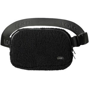 Lole Sherpa Belt Bag in Black Unisex